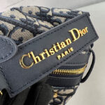 Christian Dior Small D-Journey Bag Dark Blue